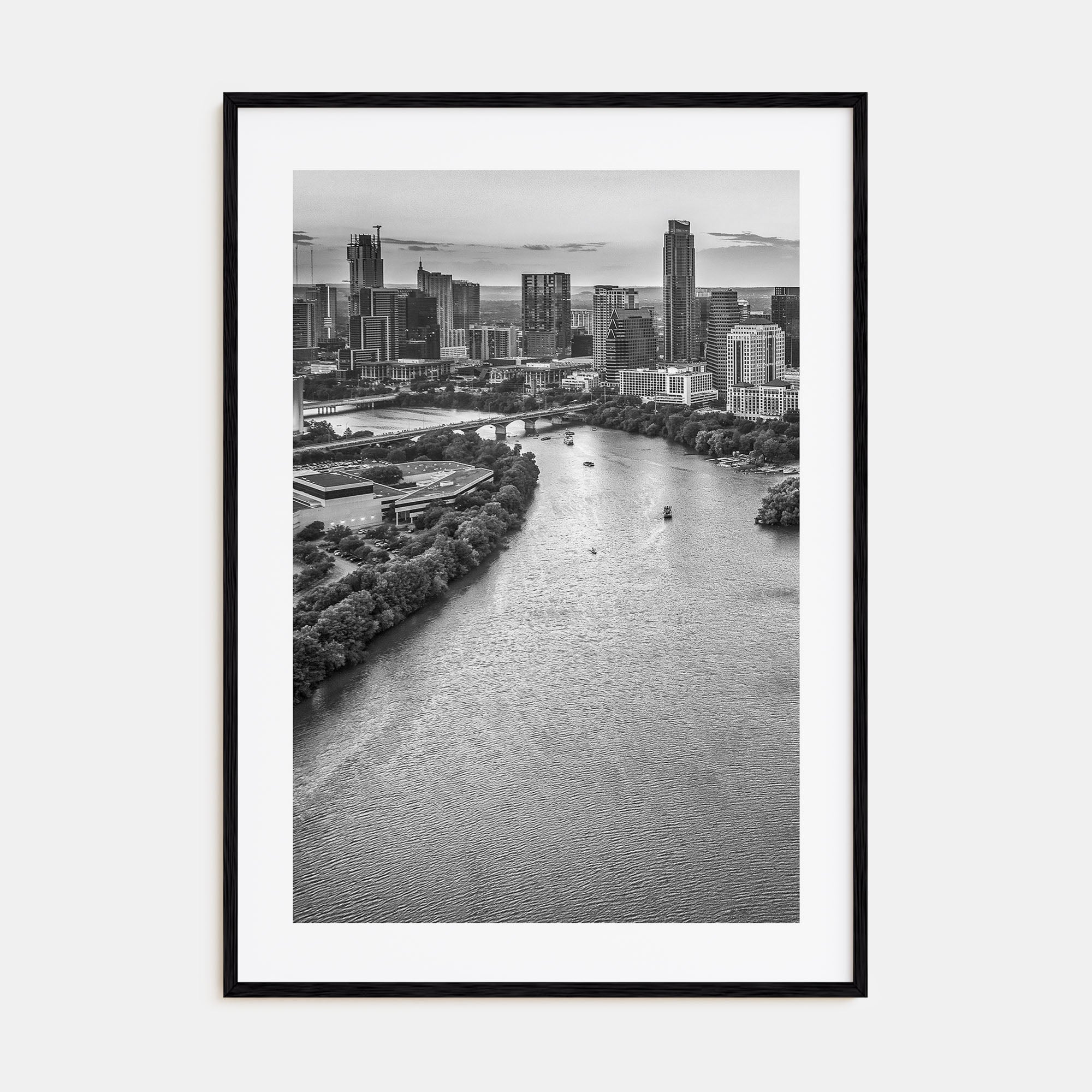 Austin Photo B&W No 1 Poster