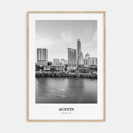 Austin Portrait B&W No 3 Poster