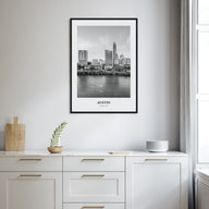Austin Portrait B&W No 3 Poster