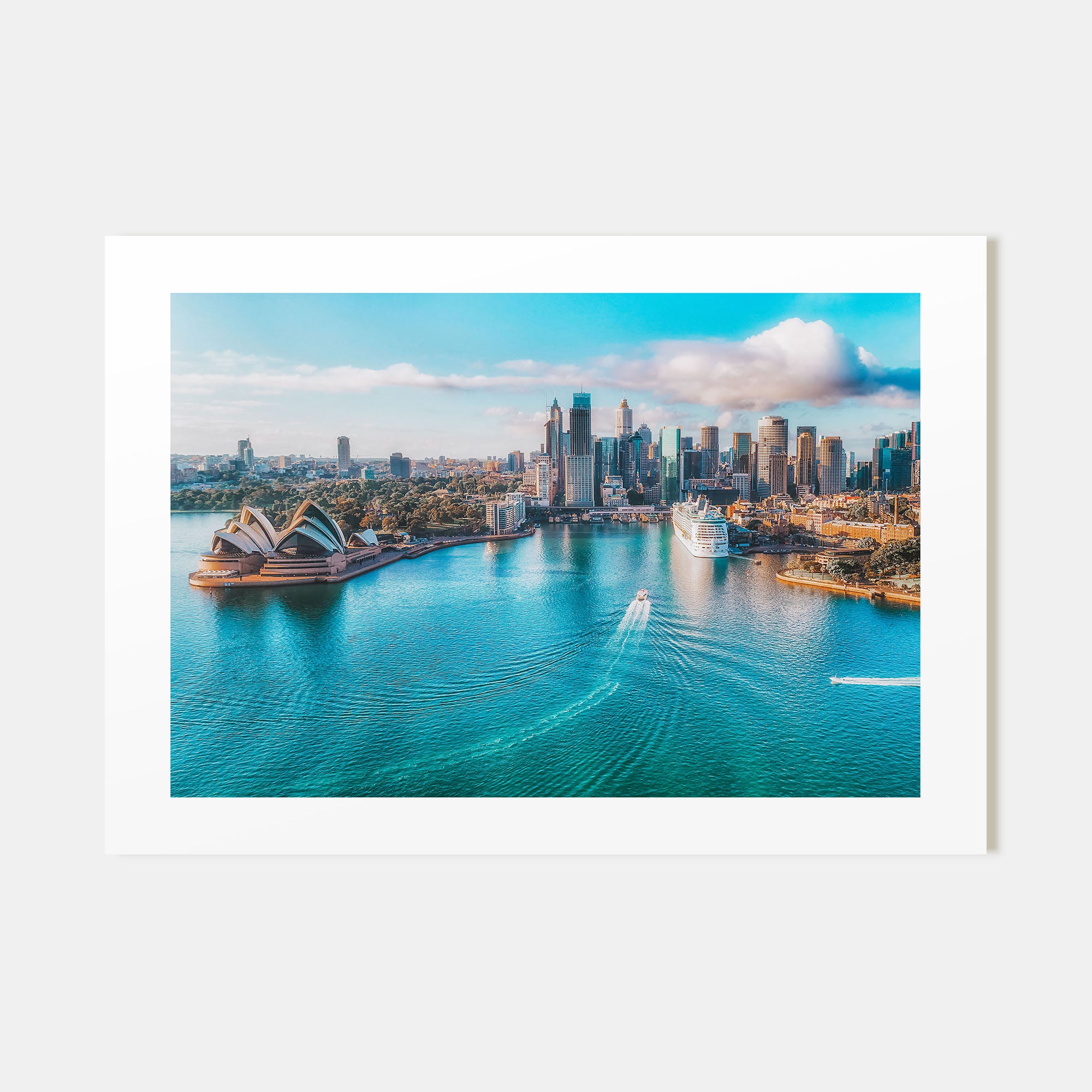 Australia Landscape Color Poster