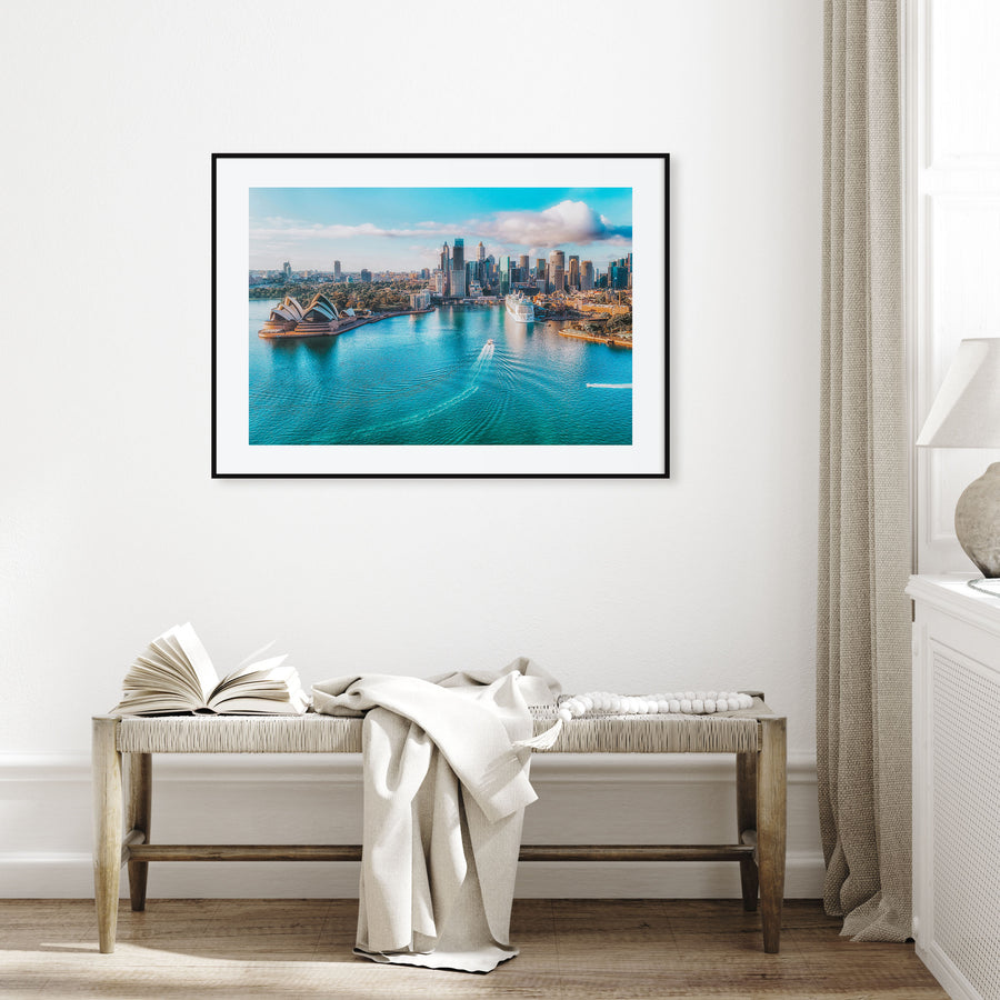 Australia Landscape Color Poster