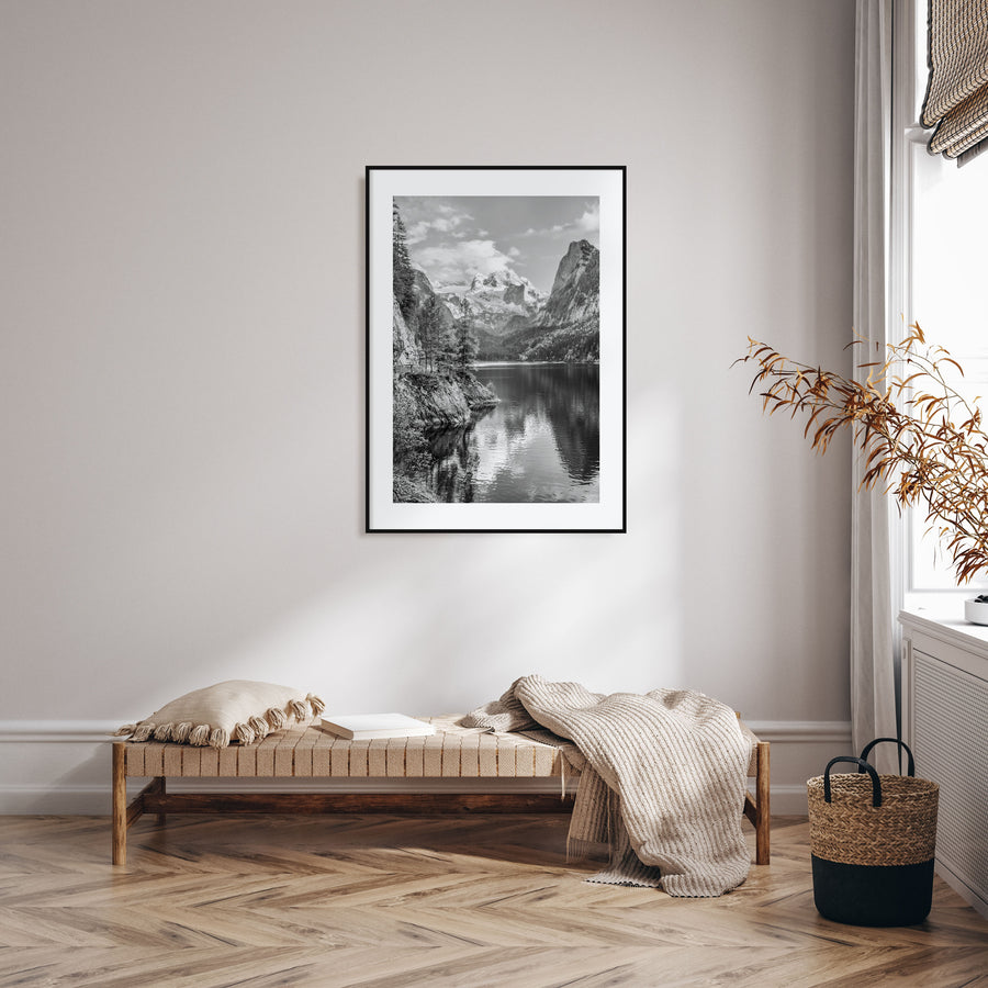 Austria Photo B&W Poster