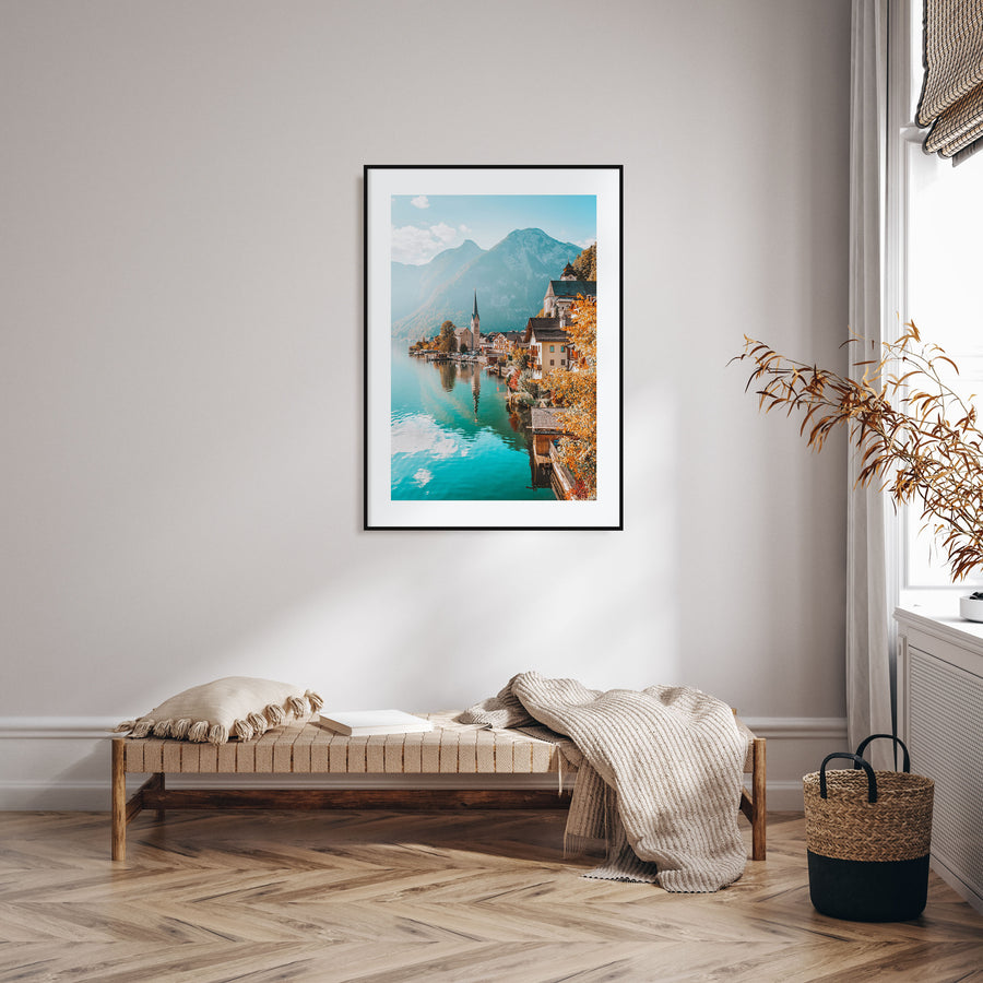 Austria Photo Color Poster
