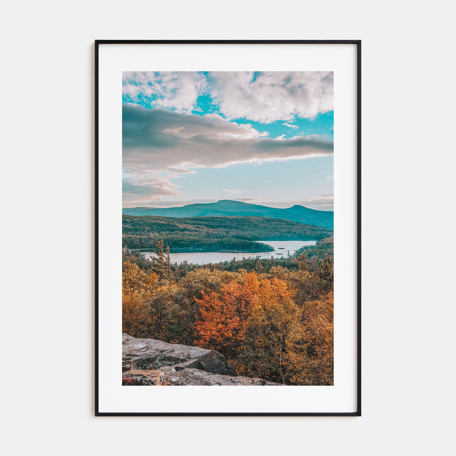 Autumn Mountains Photo Color Poster
