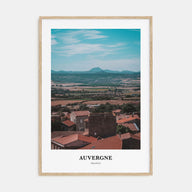 Auvergne Portrait Color Poster