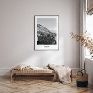 Avalon, California Portrait B&W Poster