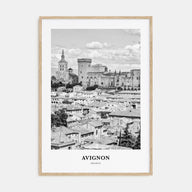 Avignon Portrait B&W Poster