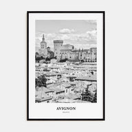 Avignon Portrait B&W Poster