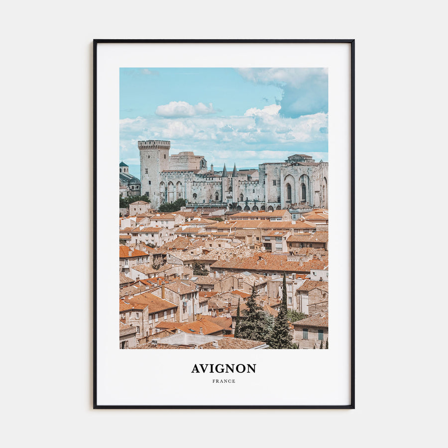 Avignon Portrait Color Poster