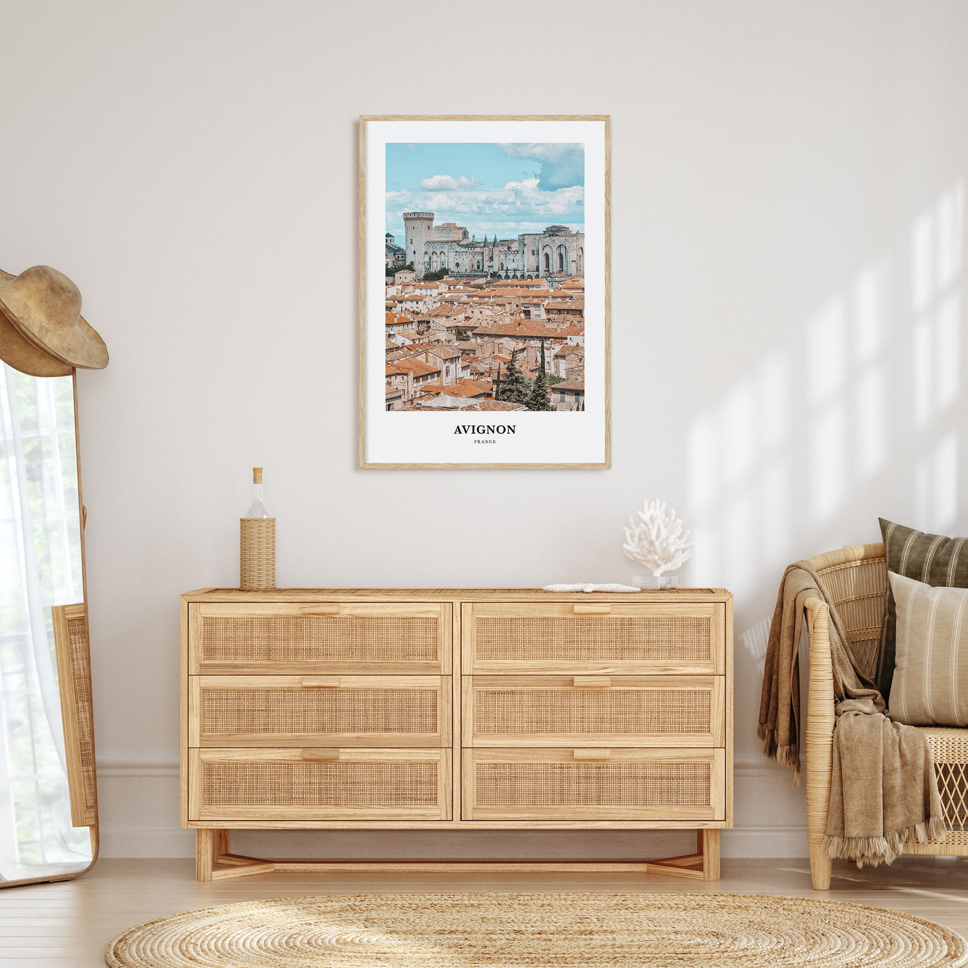 Avignon Portrait Color Poster