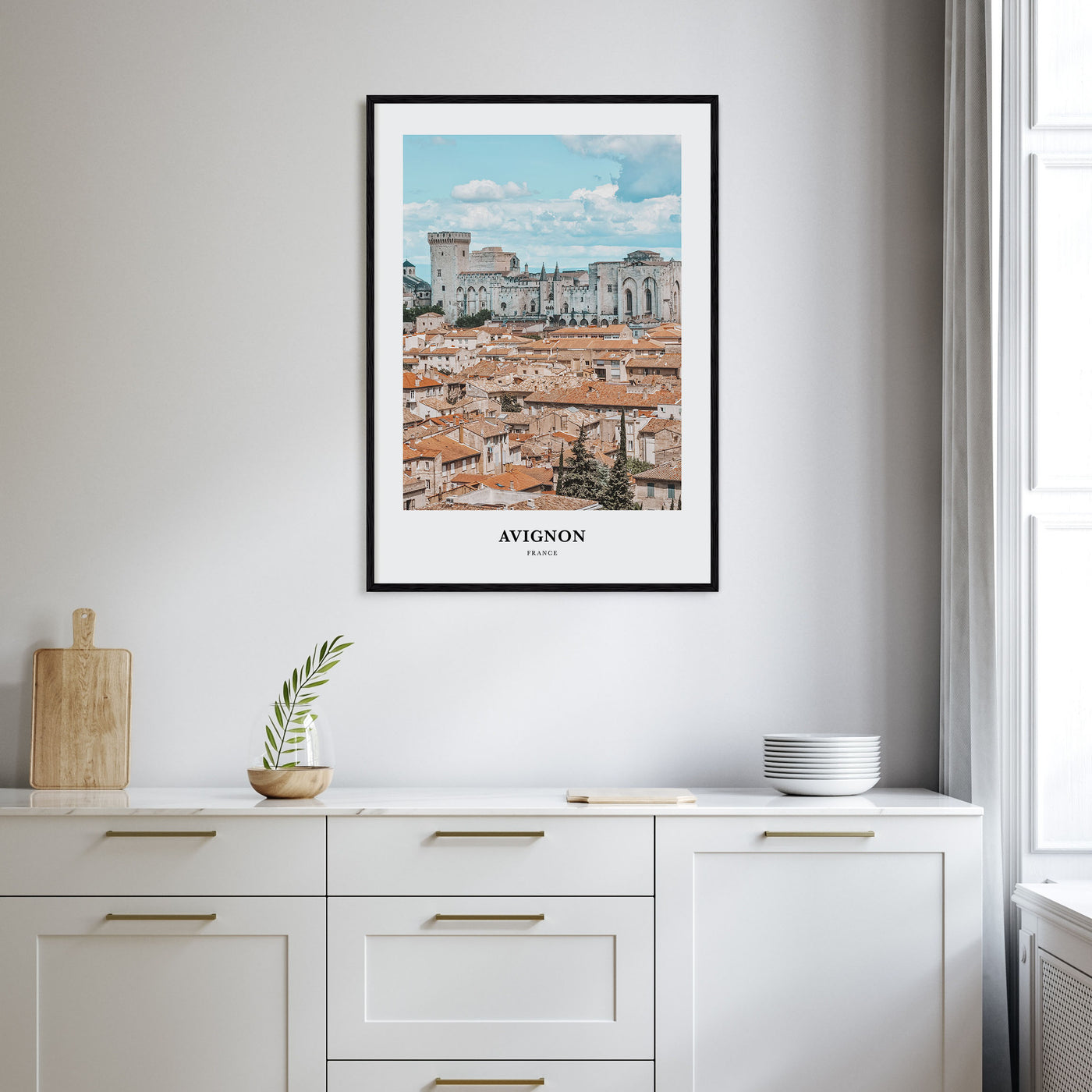 Avignon Portrait Color Poster