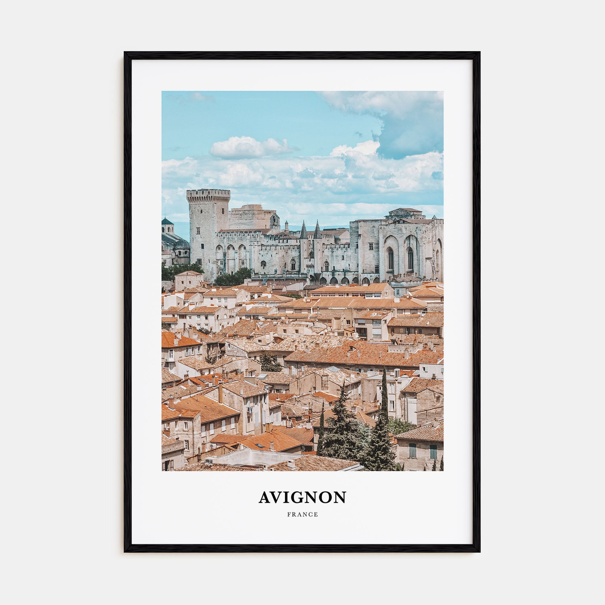Avignon Portrait Color Poster