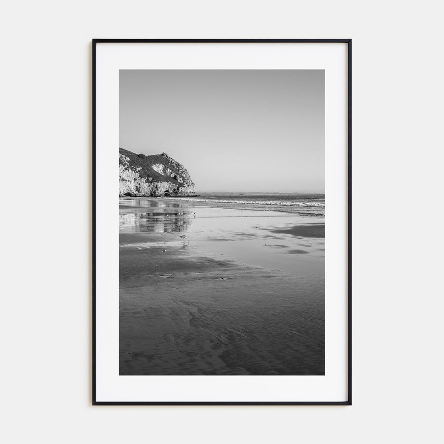 Avila Beach Photo B&W Poster