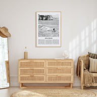 Avila Beach Travel B&W No 2 Poster