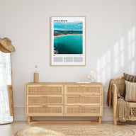 Avoca Beach Travel Color Poster