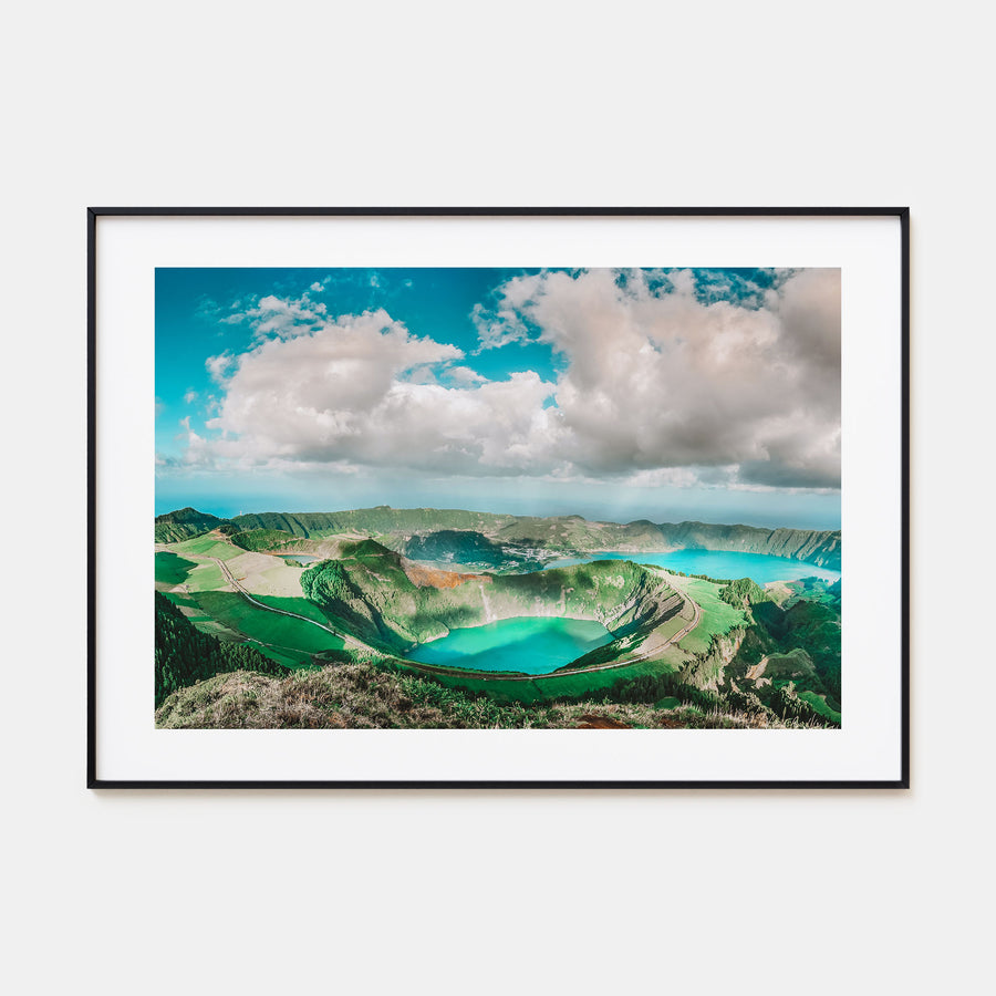 Azores Landscape Color Poster