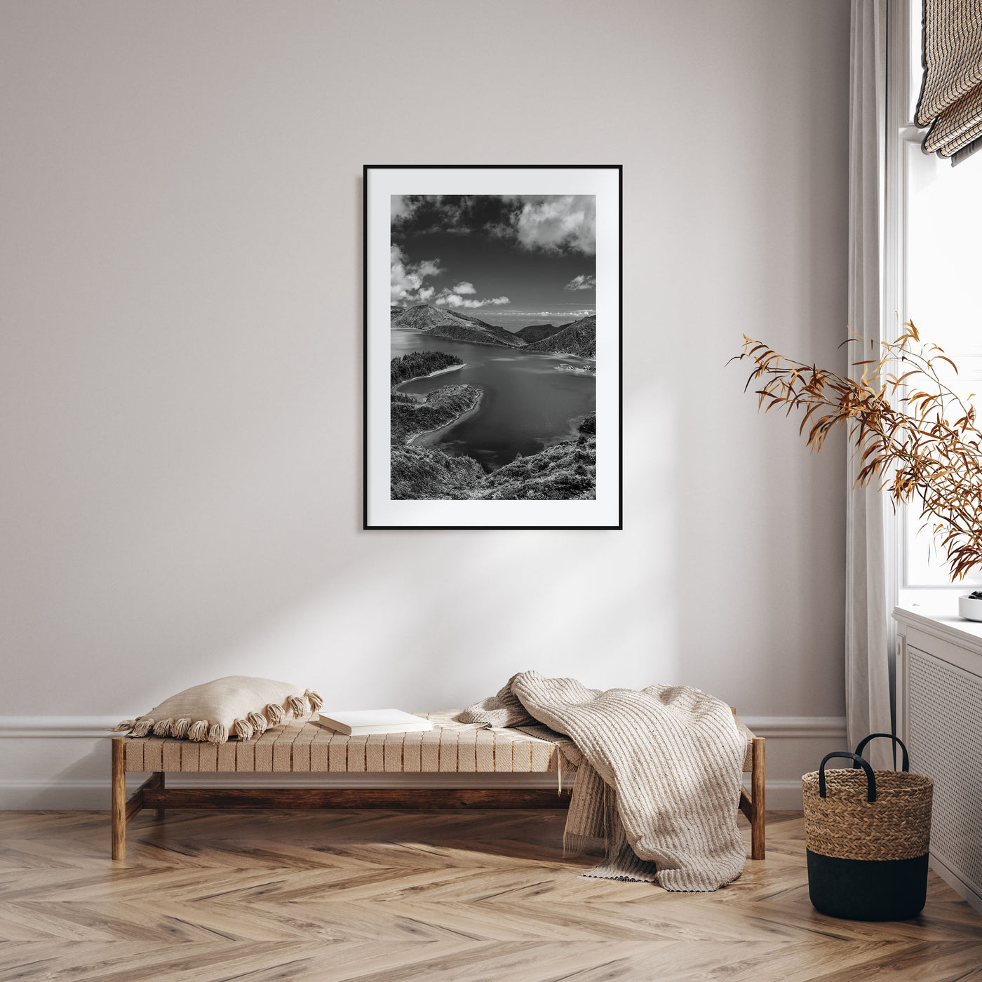 Azores Photo B&W Poster