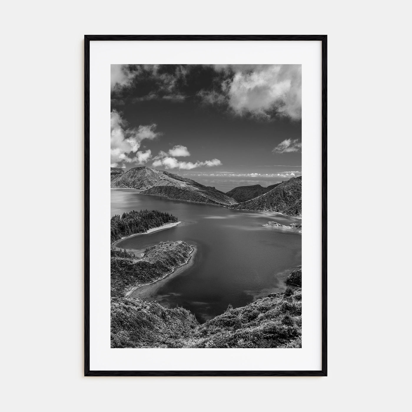 Azores Photo B&W Poster