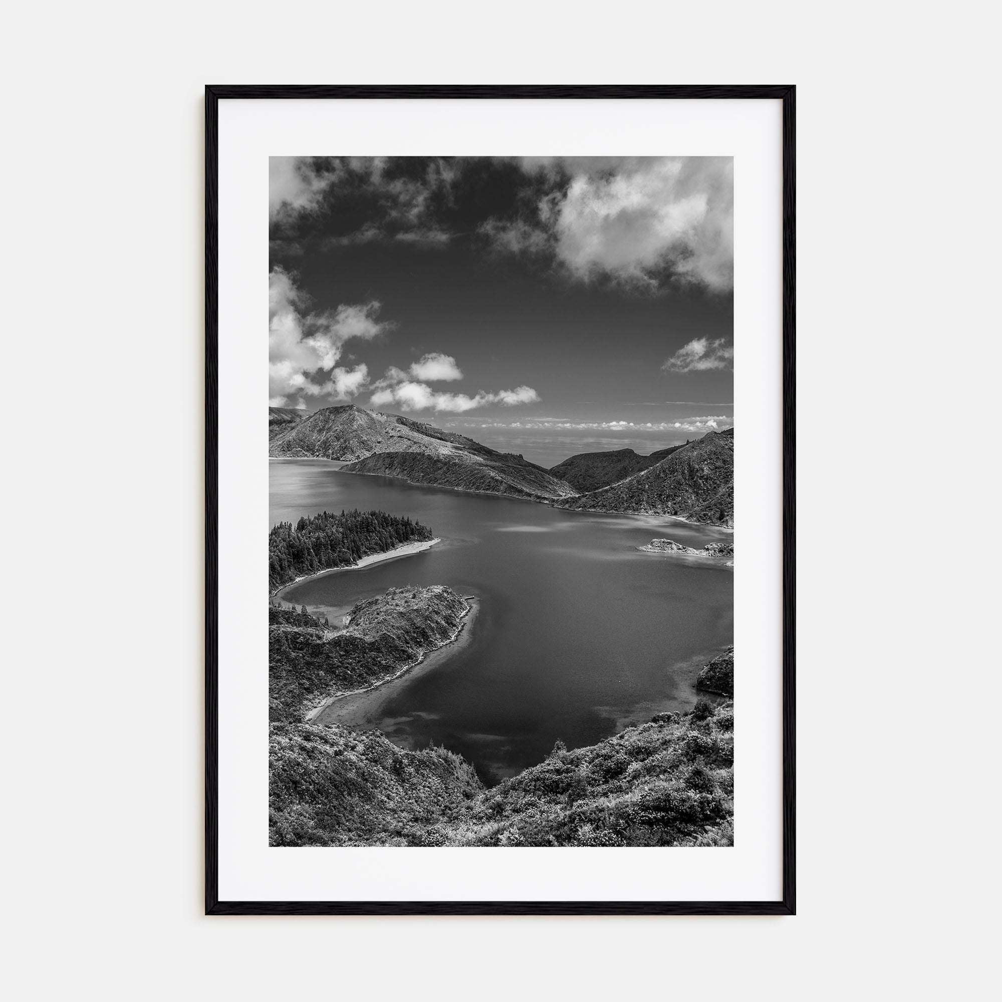 Azores Photo B&W Poster
