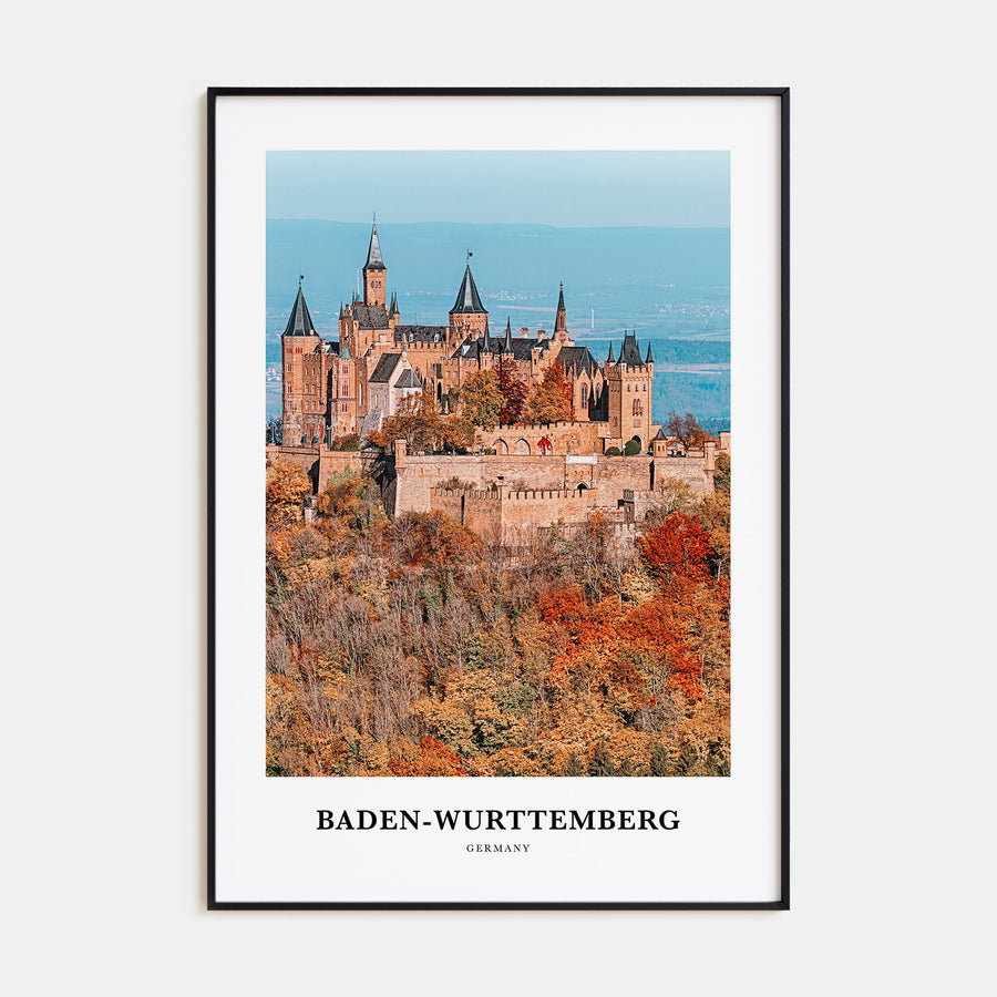 Baden-Württemberg Portrait Color No 1 Poster