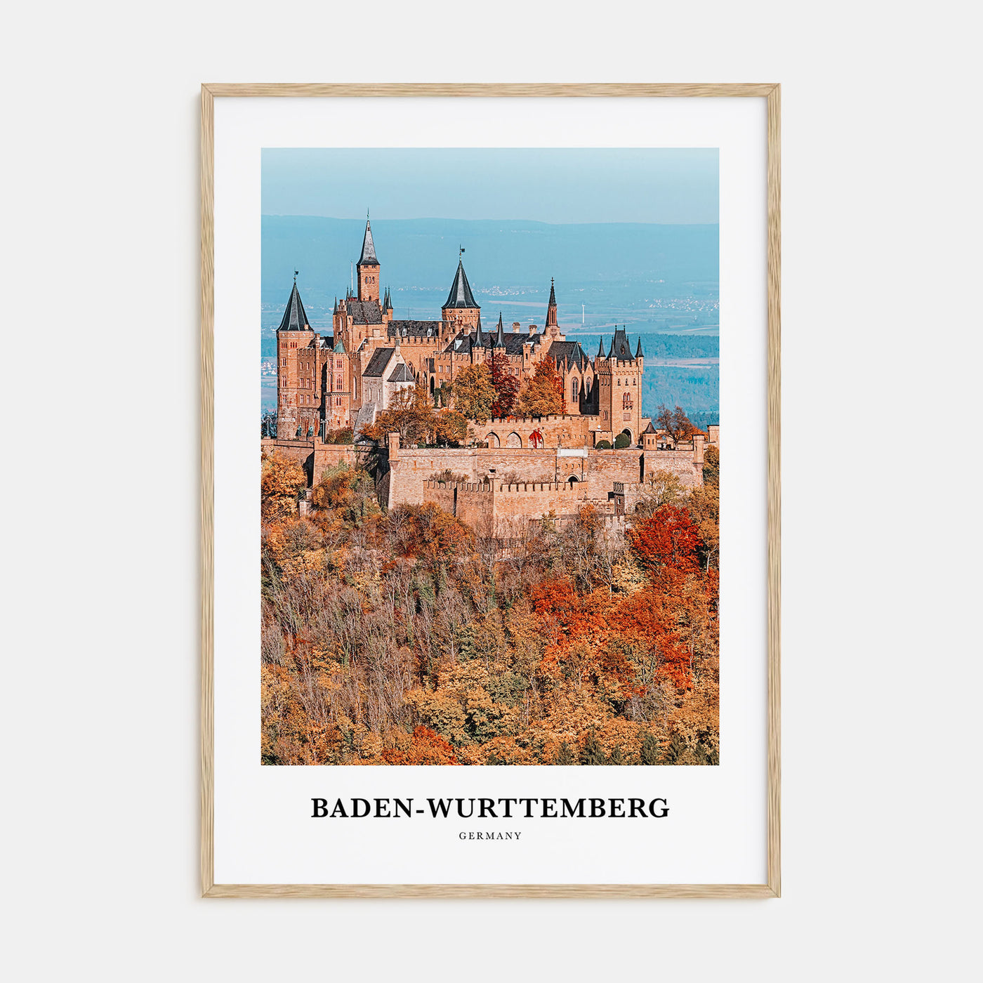 Baden-Württemberg Portrait Color No 1 Poster