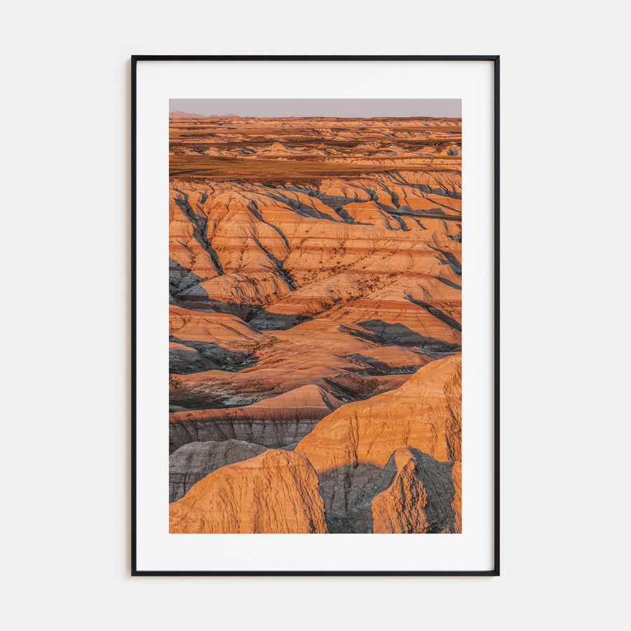 Badlands National Park Photo Color Poster