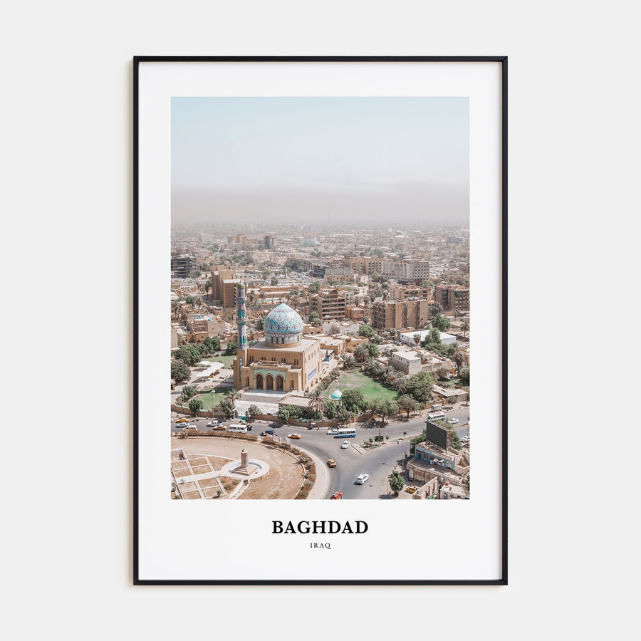 Baghdad Portrait Color Poster