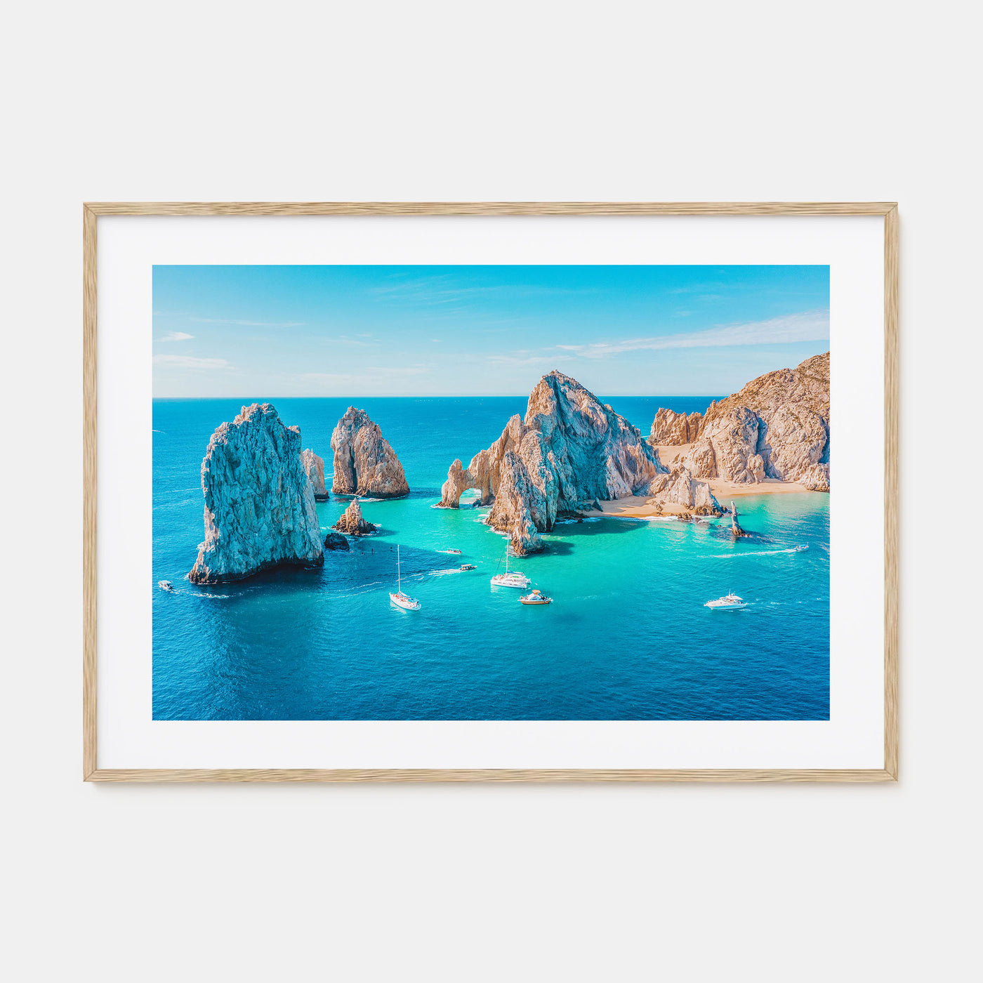 Baja California Sur Landscape Color Poster