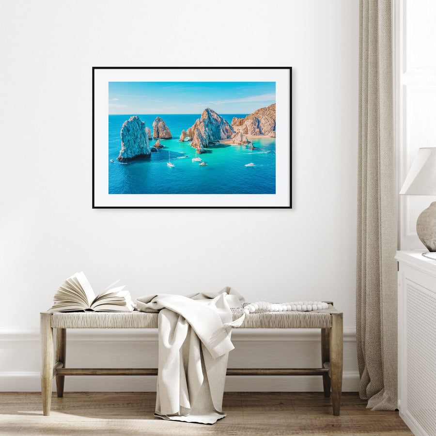 Baja California Sur Landscape Color Poster