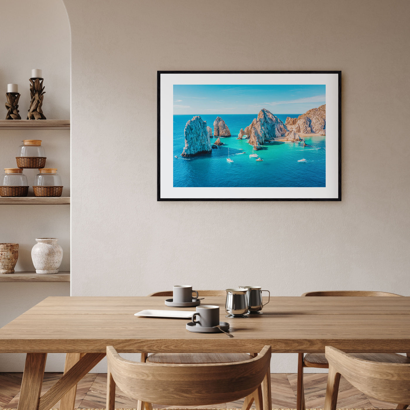 Baja California Sur Landscape Color Poster