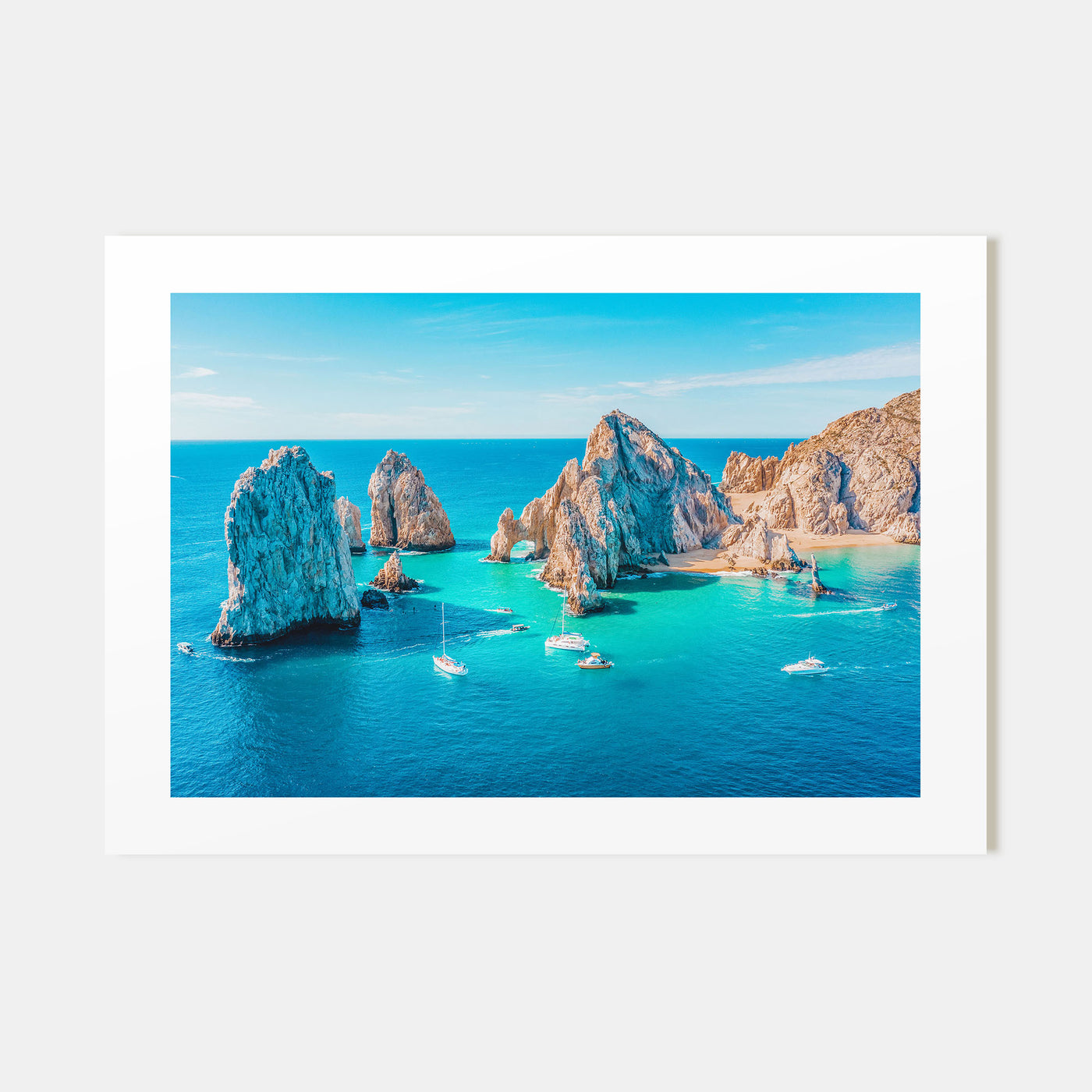 Baja California Sur Landscape Color Poster