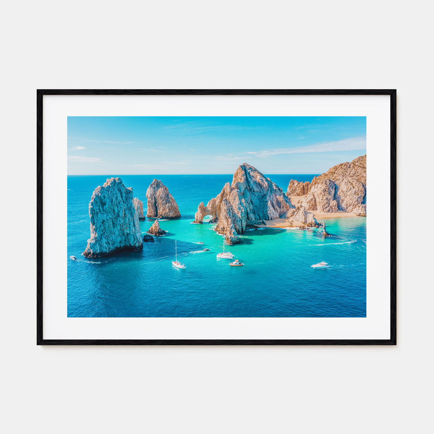 Baja California Sur Landscape Color Poster