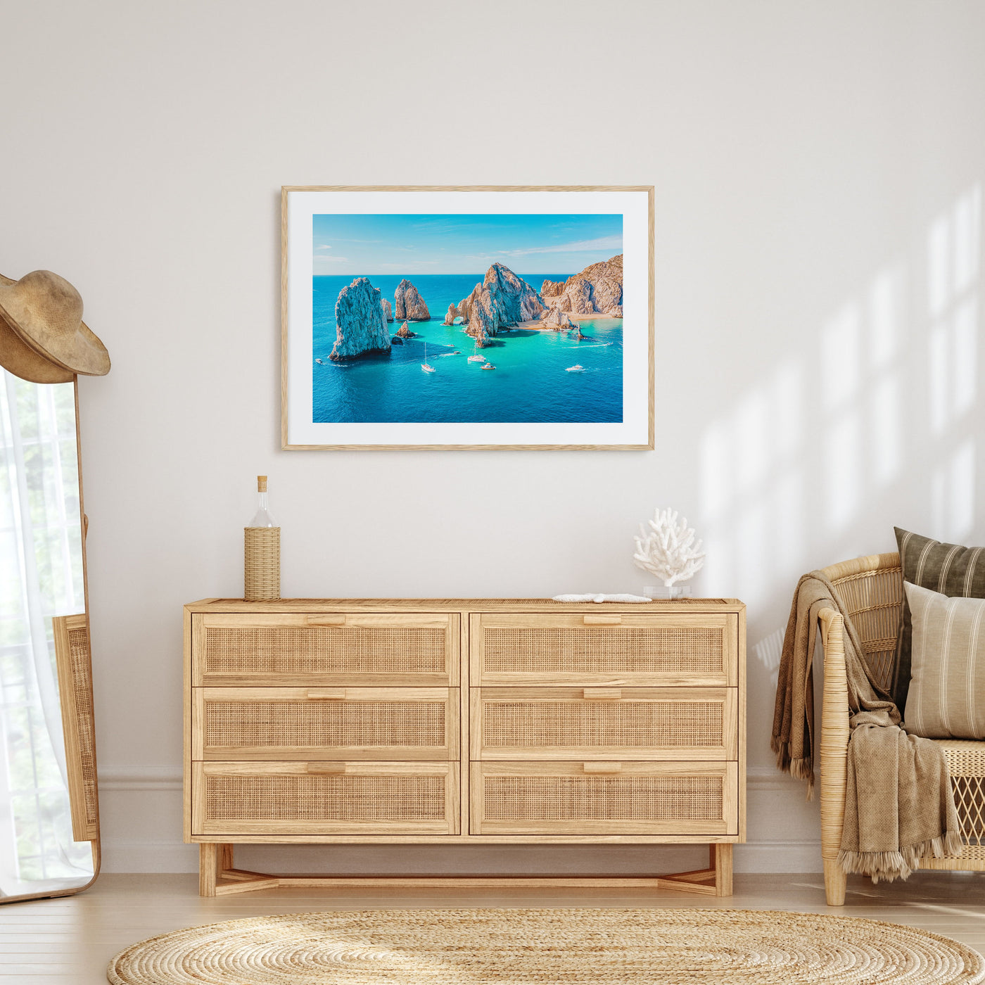 Baja California Sur Landscape Color Poster