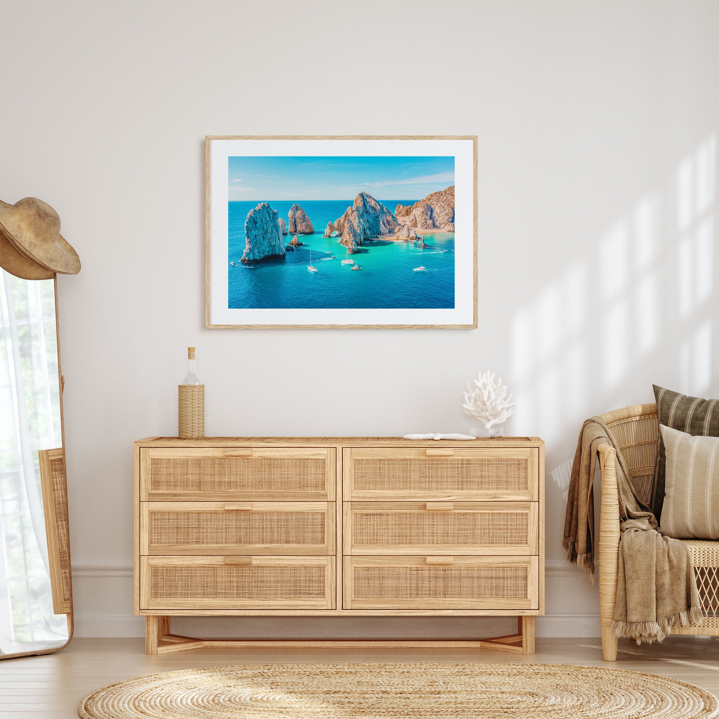 Baja California Sur Landscape Color Poster