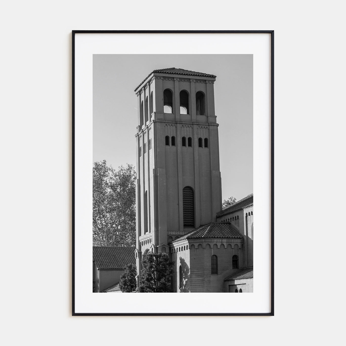 Bakersfield Photo B&W Poster