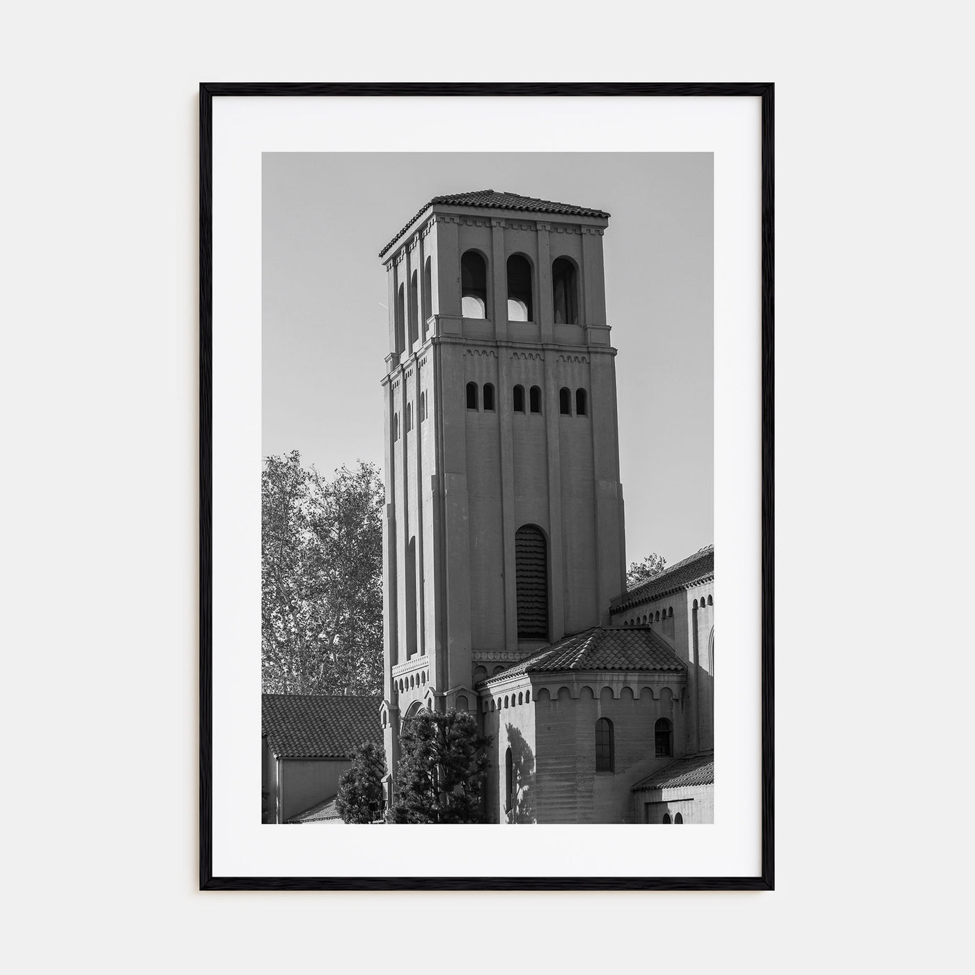 Bakersfield Photo B&W Poster