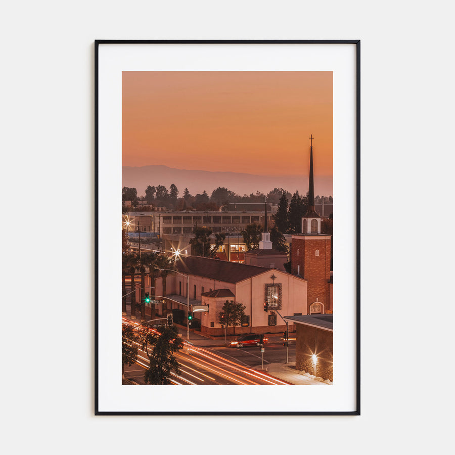 Bakersfield Photo Color Poster