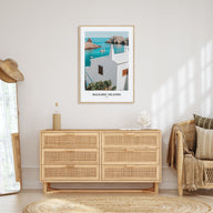 Balearic Islands Portrait Color Poster