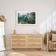 Bali Landscape Color Poster
