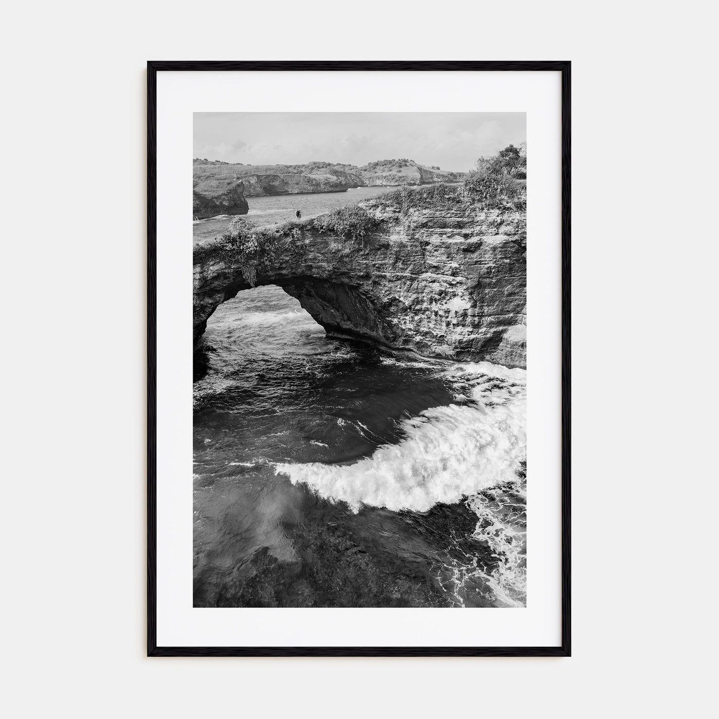 Bali Photo B&W No 3 Poster