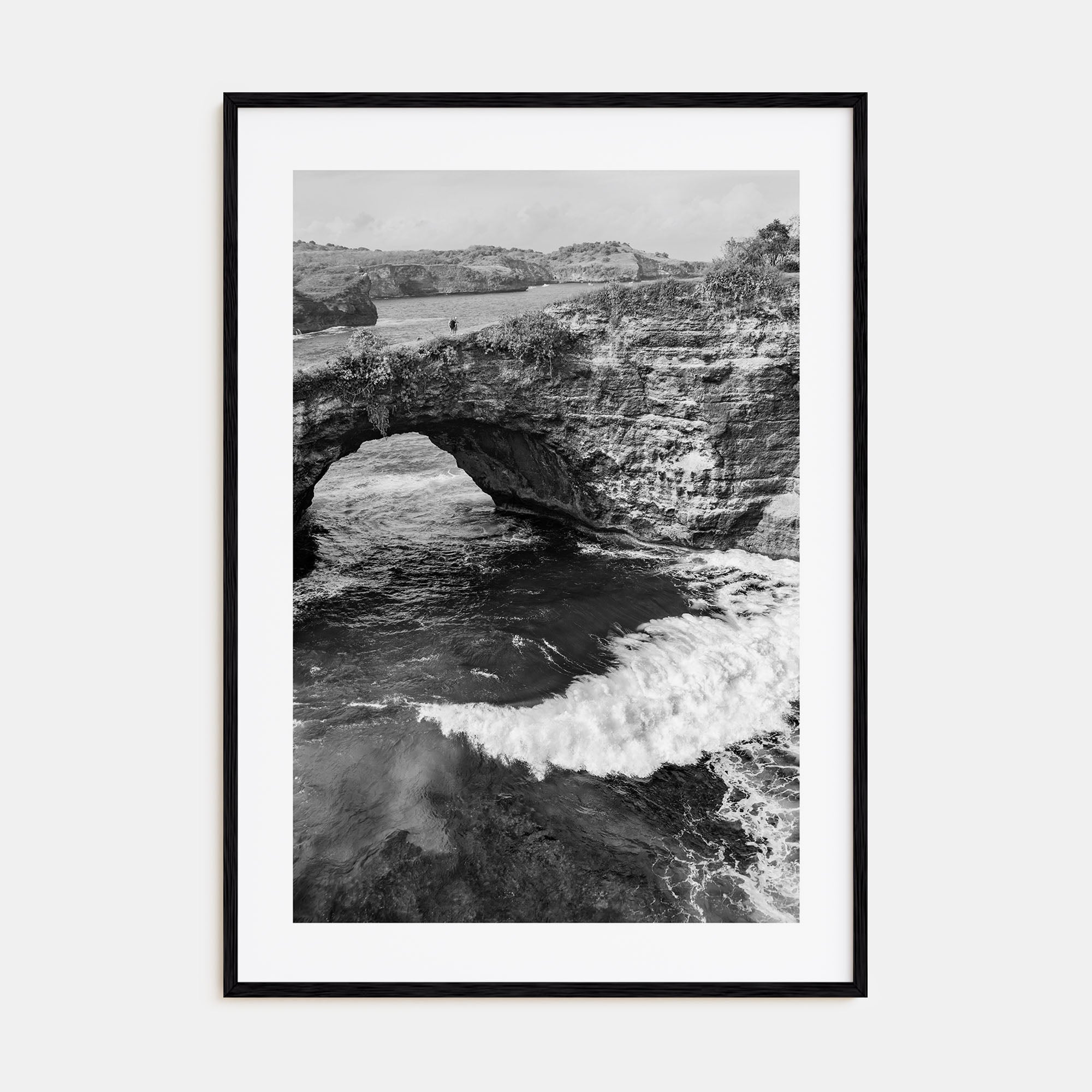 Bali Photo B&W No 3 Poster