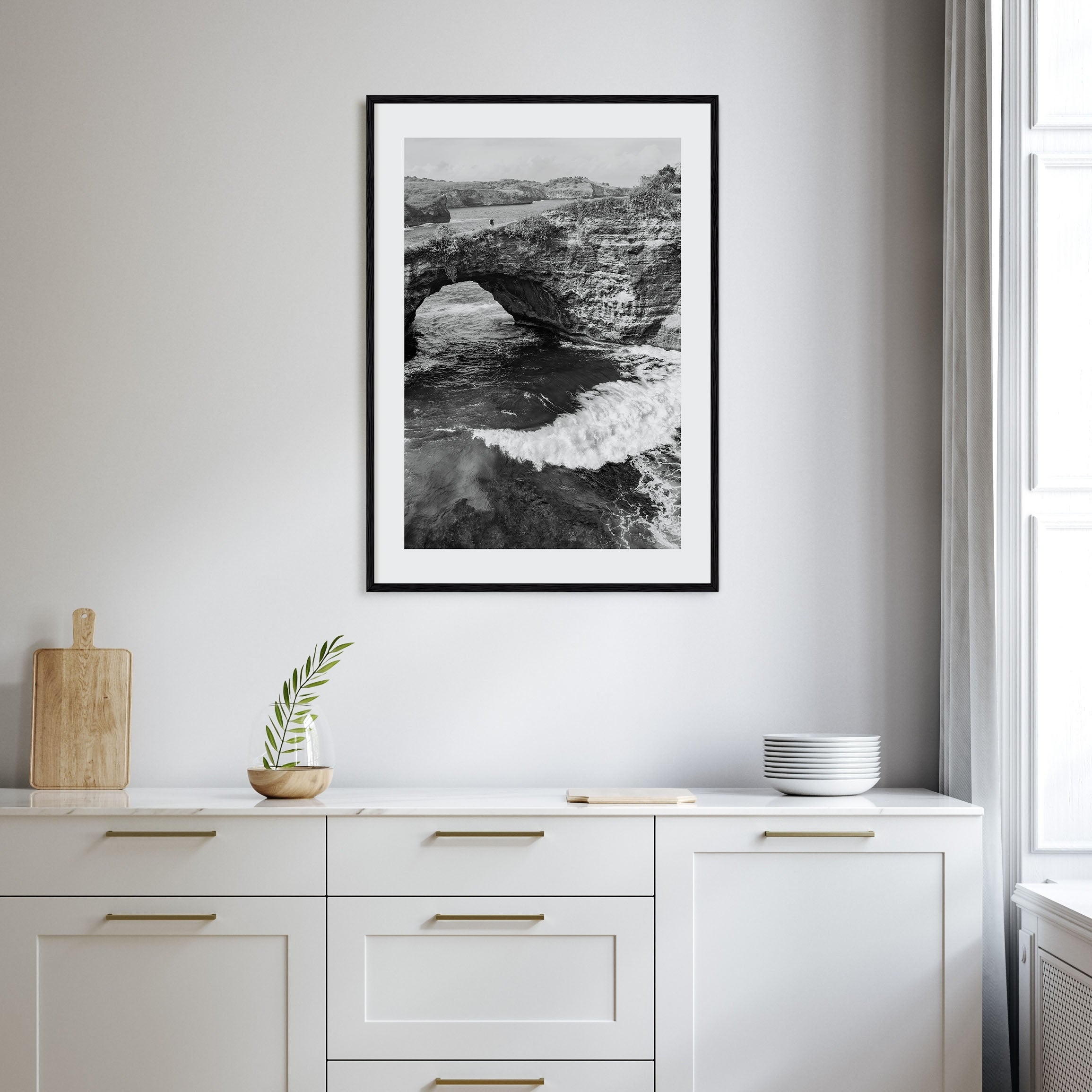 Bali Photo B&W No 3 Poster