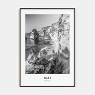 Bali Portrait B&W No 1 Poster
