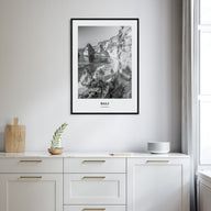 Bali Portrait B&W No 1 Poster