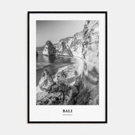 Bali Portrait B&W No 1 Poster