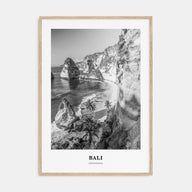 Bali Portrait B&W No 1 Poster
