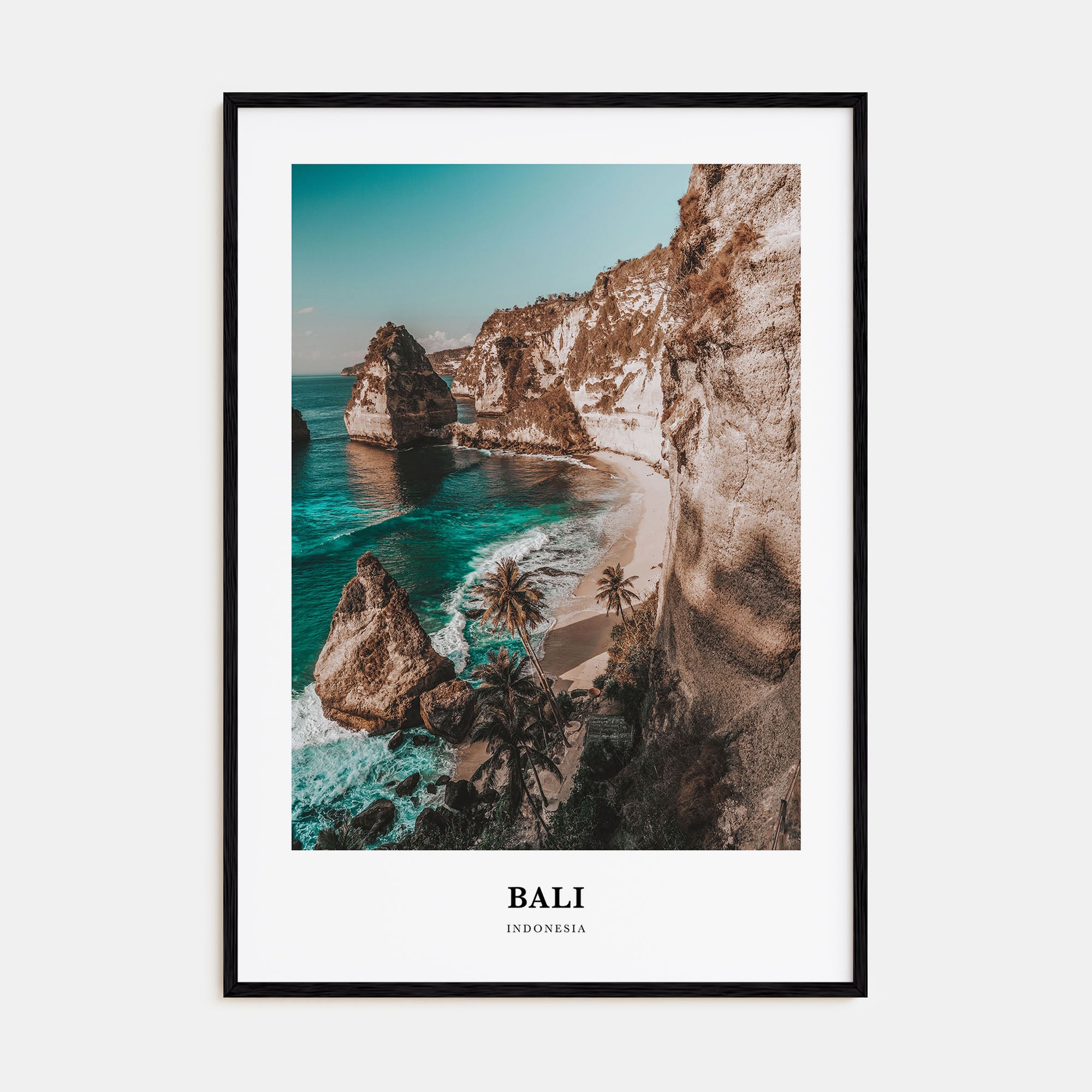 Bali Portrait Color Poster
