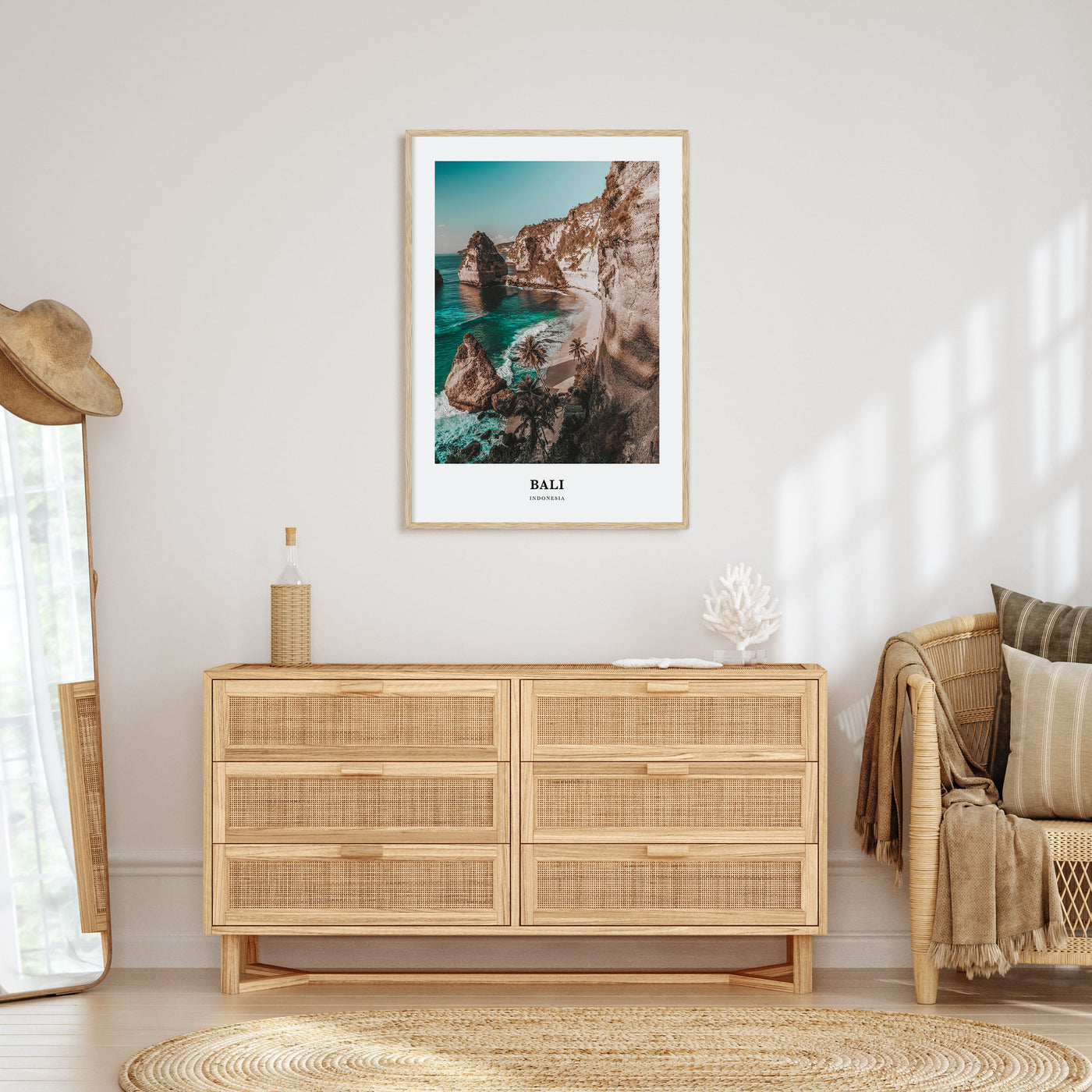 Bali Portrait Color Poster