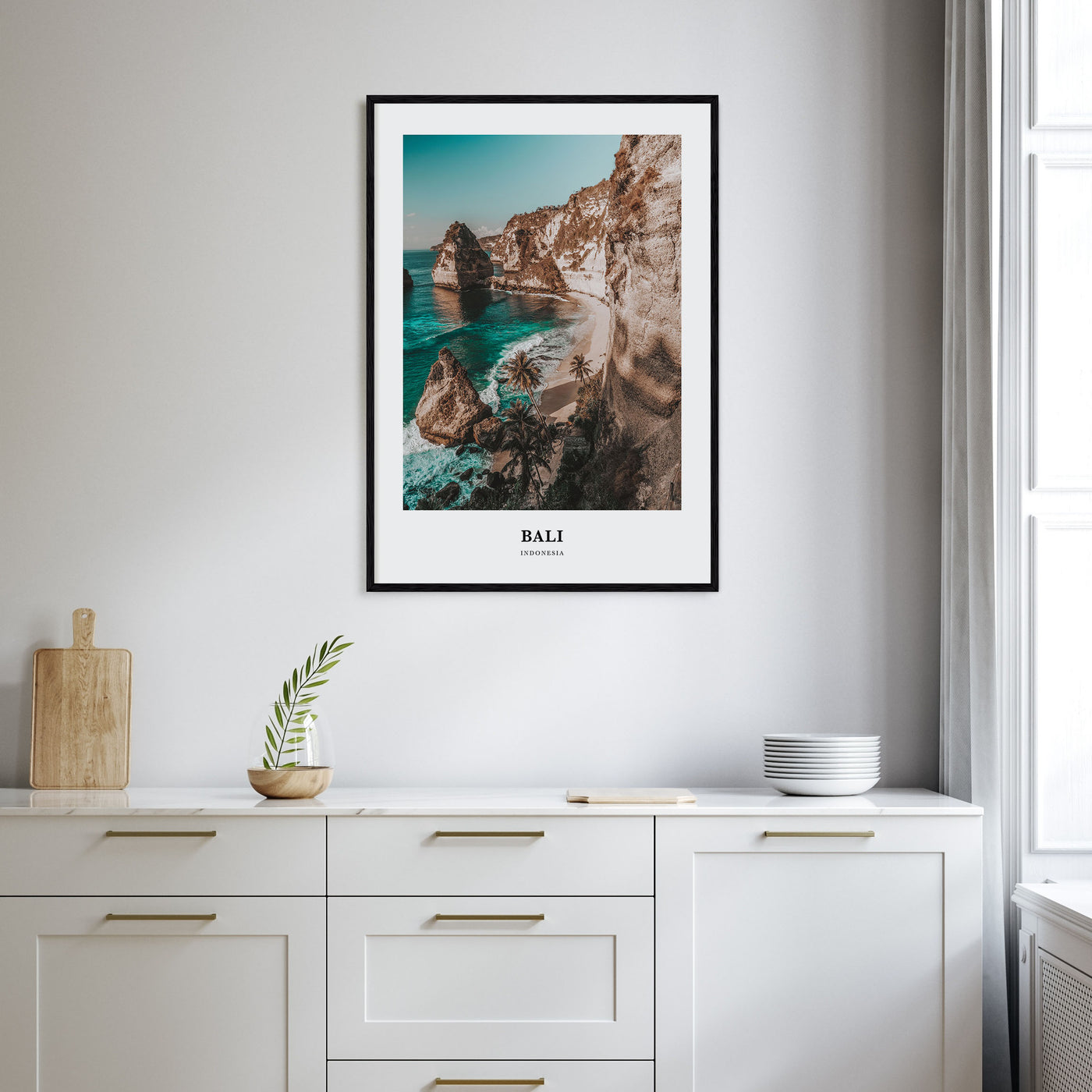 Bali Portrait Color Poster