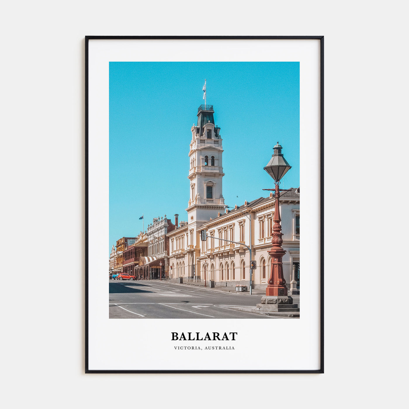 Ballarat Portrait Color Poster